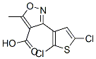 3-(2,5-dichloro-3-thienyl)-5-methylisoxazole-4-carboxylic acid CAS#: 14346-01-1