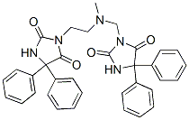 3-[[(2,5-dioxo-4,4-diphenyl-imidazolidin-1-yl)methyl-ethyl-amino]methy l]-5,5-diphenyl-imidazolidine-2,4-dione CAS#: 21410-09-3