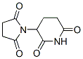 3-(2,5-dioxopyrrolidin-1-yl)piperidine-2,6-dione CAS#: 1608-85-1