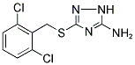 3-[(2,6-DICHLOROBENZYL)SULFANYL]-1H-1,2,4-TRIAZOL-5-AMINE CAS#: 261928-97-6