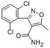 3-(2,6-DICHLOROPHENYL)-5-METHYLISOXAZOLE-4-CARBOXAMIDE CAS#: 23858-59-5