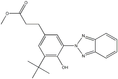 3-(2H-Benzotriazol-2-yl)-5-(1,1-dimethylethyl)-4-hydroxybenzenepropanoic acid methyl ester CAS#: 102577-46-8