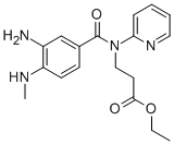 3-[(3-AMINO-4-METHYLAMINO-BENZOYL)-PYRIDIN-2-YL-AMINO]-PROPIONIC ACID ETHYL ESTER CAS#: 212322-56-0