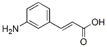 3-(3-Aminophenyl)propenoic acid CAS#: 1664-56-8
