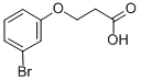 3-(3-BROMO-PHENOXY)-PROPIONIC ACID CAS#: 18386-03-3