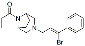 3-(3-Bromo-3-phenylallyl)-8-propionyl-3,8-diazabicyclo[3.2.1]octane CAS#: 1507-85-3