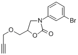 3-(3-Bromophenyl)-5-[(2-propynyloxy)methyl]oxazolidin-2-one CAS#: 23699-82-3
