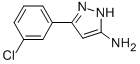 3-(3-CHLOROPHENYL)-1H-PYRAZOL-5-AMINE CAS#: 208519-09-9
