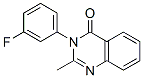 3-(3-Fluorophenyl)-2-methylquinazolin-4(3H)-one CAS#: 1789-04-4