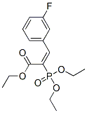 3-(3-Fluorophenyl)propenoic acid, 2-(diethoxyphosphinyl)-, ethyl ester CAS#: 107846-68-4
