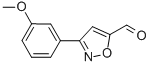 3-(3-METHOXY-PHENYL)-ISOXAZOLE-5-CARBALDEHYDE CAS#: 251912-68-2