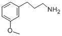 3-(3-METHOXY-PHENYL)-PROPYLAMINE CAS#: 18655-52-2