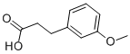 3-(3-METHOXYPHENYL)PROPIONIC ACID CAS#: 10516-71-9