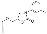 3-(3-Methylphenyl)-5-[(2-propynyloxy)methyl]-2-oxazolidinone CAS#: 23598-51-8