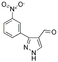 3-(3-NITROPHENYL)-1H-PYRAZOLE-4-CARBALDEHYDE CAS#: 26033-25-0