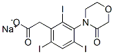 3-(3-Oxomorpholino)-2,4,6-triiodophenylacetic acid sodium salt CAS#: 21838-47-1