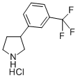3-(3-Trifluoromethylphenyl)pyrrolidine CAS#: 21767-36-2