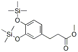 3-[3,4-Bis(trimethylsilyloxy)phenyl]propionic acid methyl ester CAS#: 27798-75-0
