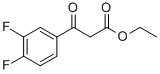 3-(3,4-DIFLUOROPHENYL)-3-OXO-PROPIONIC ACID ETHYL ESTER CAS#: 252955-07-0