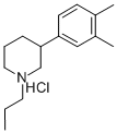 3-(3,4-DIMETHYLPHENYL)-1-PROPYL-PIPERIDINE HYDROCHLORIDE CAS#: 219704-16-2