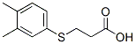 3-[(3,4-DIMETHYLPHENYL)THIO]PROPANOIC ACID CAS#: 104216-46-8