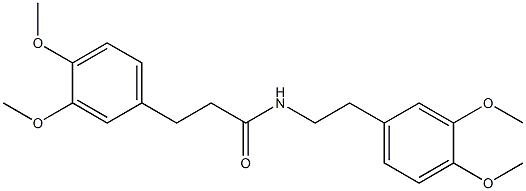 3-(3,4-DiMethoxyphenyl)-n-[2-(3,4-diMethoxyphenyl)-ethyl]-propanaMide CAS#: 20944-13-2