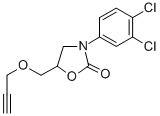 3-(3,4-Dichlorophenyl)-5-[(2-propynyloxy)methyl]-2-oxazolidinone CAS#: 23598-47-2