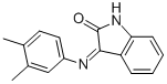 3-[(3,4-dimethylphenyl)imino]-1,3-dihydro-2H-indol-2-one CAS#: 208122-51-4
