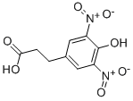 3-(3,5-DINITRO-4-HYDROXYPHENYL)*PROPIONI C ACID CAS#: 108302-82-5