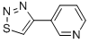 3-(4-1,2,3-THIADIAZOLYL)PYRIDINE CAS#: 18212-27-6