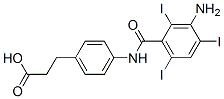 3-[4-[(3-amino-2,4,6-triiodo-benzoyl)amino]phenyl]propanoic acid CAS#: 22708-48-1