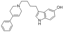 3-[4-(3,6-DIHYDRO-4-PHENYL-1(2H)-PYRIDINYL)BUTYL]-1H-INDOL-5-OL HYDROCHLORIDE CAS#: 112192-04-8