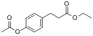 3-(4-ACETOXY-PHENYL)-PROPIONIC ACID ETHYL ESTER CAS#: 100613-03-4