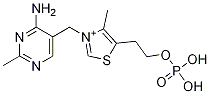 3-[(4-Amino-2-methyl-5-pyrimidinyl)methyl]-4-methyl-5-[2-(phosphonooxy)ethyl]thiazolium CAS#: 10023-48-0
