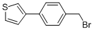 3-[4-(BROMOMETHYL)PHENYL]THIOPHENE CAS#: 108912-09-0