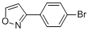 3-(4-BROMOPHENYL)ISOXAZOLE CAS#: 13484-04-3