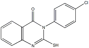 3-(4-CHLORO-PHENYL)-2-MERCAPTO-3H-QUINAZOLIN-4-ONE CAS#: 1028-40-6