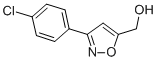 [3-(4-CHLOROPHENYL)-5-ISOXAZOLYL]METHANOL CAS#: 206055-90-5
