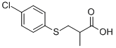 3-[(4-CHLOROPHENYL)THIO]-2-METHYLPROPANOIC ACID CAS#: 254748-99-7