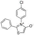 3-(4-Chlorophenyl)-2-phenylthiazol-3-ium-4-olate CAS#: 26245-44-3