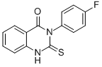 3-(4-FLUORO-PHENYL)-2-THIOXO-2,3-DIHYDRO-1H-QUINAZOLIN-4-ONE CAS#: 1547-15-5
