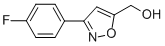 [3-(4-FLUORO-PHENYL)-ISOXAZOL-5-YL]-METHANOL CAS#: 206055-89-2