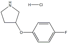 3-(4-FLUOROPHENOXY)PYRROLIDINE HYDROCHLORIDE CAS#: 23123-11-7