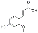 3-(4-HYDROXY-2-METHOXY-PHENYL)-ACRYLIC ACID CAS#: 26358-19-0