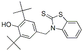 3-(4-Hydroxy-3,5-di-tert-butylbenzyl)benzothiazole-2(3H)-thione CAS#: 105247-17-4
