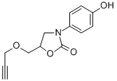 3-(4-Hydroxyphenyl)-5-[(2-propynyloxy)methyl]-2-oxazolidinone CAS#: 23598-59-6