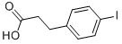 3-(4-IODOPHENYL)PROPIONIC ACID CAS#: 1643-29-4