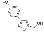 [3-(4-METHOXY-PHENYL)-ISOXAZOL-5-YL]-METHANOL CAS#: 206055-86-9