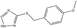 3-[(4-METHOXYBENZYL)THIO]-1H-1,2,4-TRIAZOLE CAS#: 17357-75-4