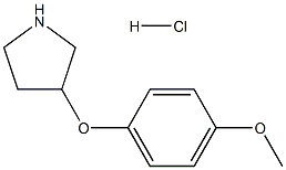 3-(4-METHOXYPHENOXY)PYRROLIDINE HYDROCHLORIDE CAS#: 23123-09-3